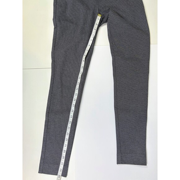 Theory Adbelle Flannel Tweed Leggings Skinny Stretch Pants Ponte Knit Pull On S - Picture 7 of 12